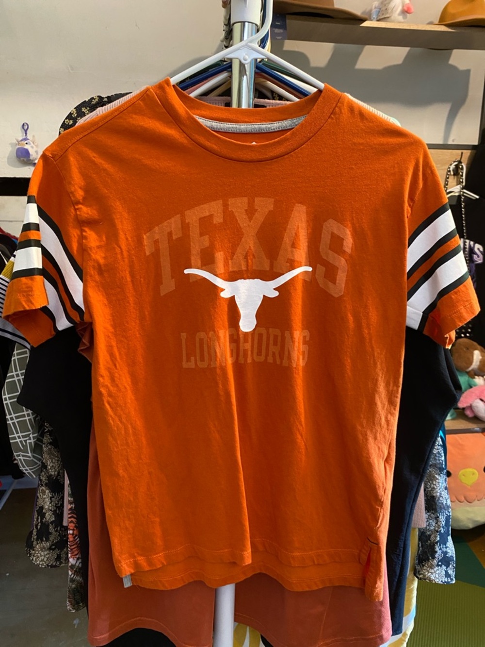 Texas Longhorns Orange Short Sleeve Tee